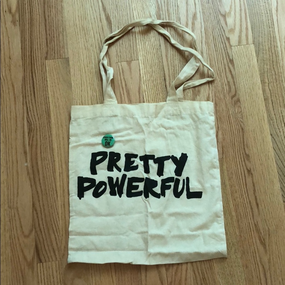 “Pretty Powerful” Bobbi Brown tote bag